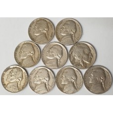 UNITED STATES OF AMERICA 1930 - 1971 . NICKEL / FIVE 5 CENTS